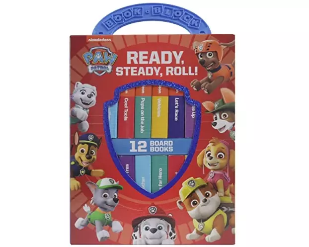 Nickelodeon PAW Patrol: Ready, Steady, Roll! 12 Board Books