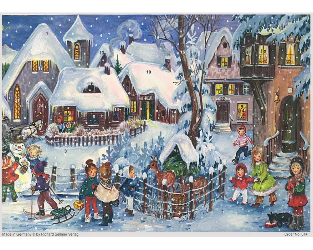 Adventskalender "Es schneit"