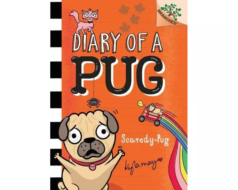 Scaredy-Pug: A Branches Book (Diary of a Pug #5)