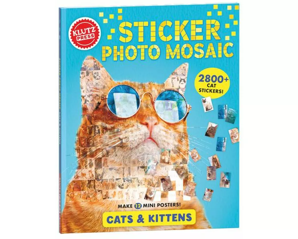 Sticker Photo Mosaic: Cats & Kittens