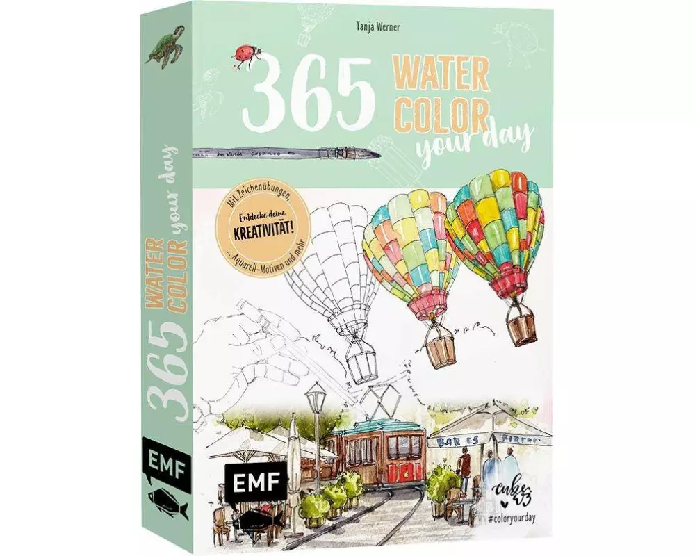 365 – Watercolor your day – Entdecke deine Kreativität!