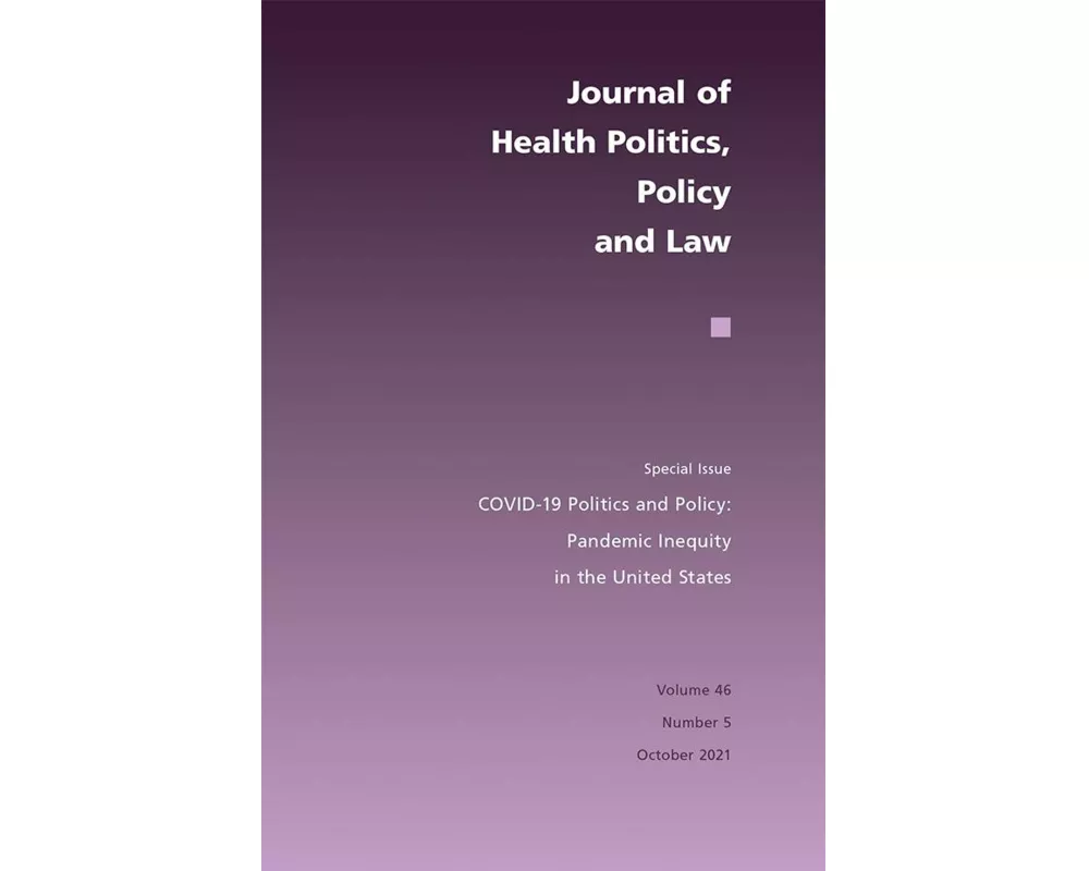 COVID-19 Politics and Policy