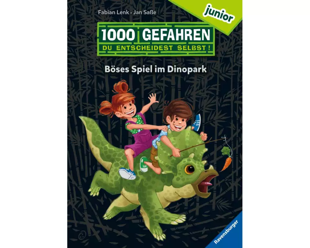 1000 Gefahren junior - Böses Spiel im Dinopark (Erstlesebuch mit "Entscheide selbst"-Prinzip für Kinder ab 7 Jahren)