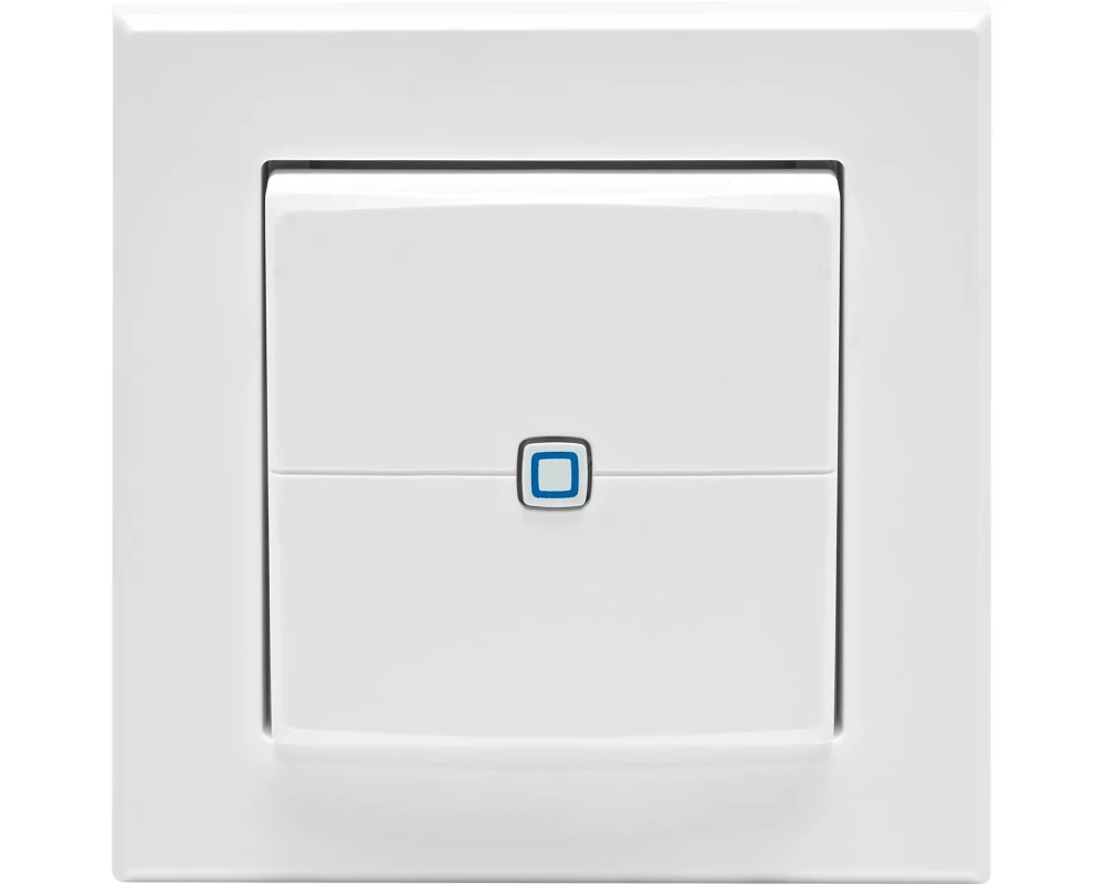 Homematic IP Wandtaster 2-fach Weiss