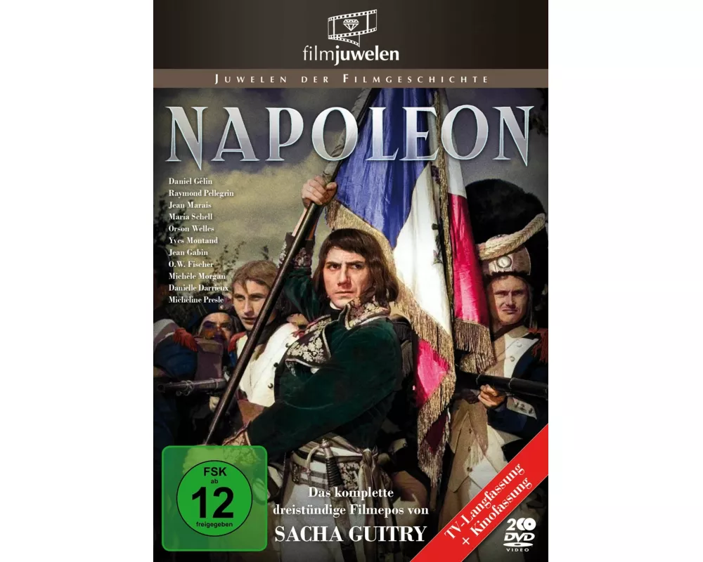 Napoleon - Das legendäre Drei-Stunden-Epos (TV-Langfassung + Kinofassung) (2 DVDs)