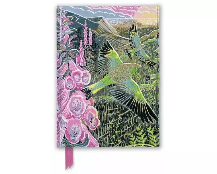 Annie Soudain: Foxgloves and Finches (Foiled Journal)