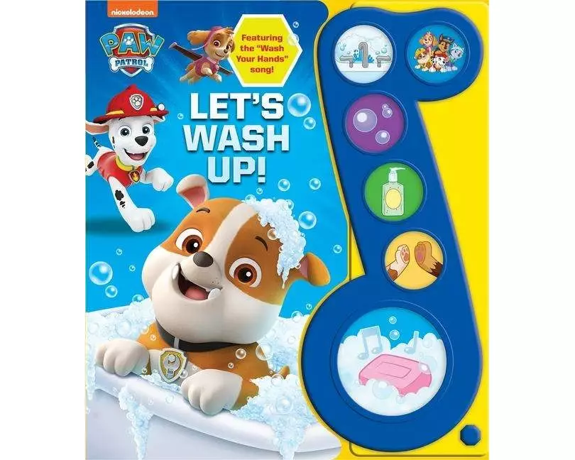 Nickelodeon Paw Patrol: Let's Wash Up! Sound Book