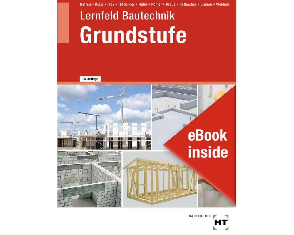 eBook inside: Buch und eBook Lernfeld Bautechnik Grundstufe