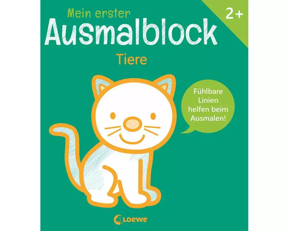 Mein erster Ausmalblock - Tiere