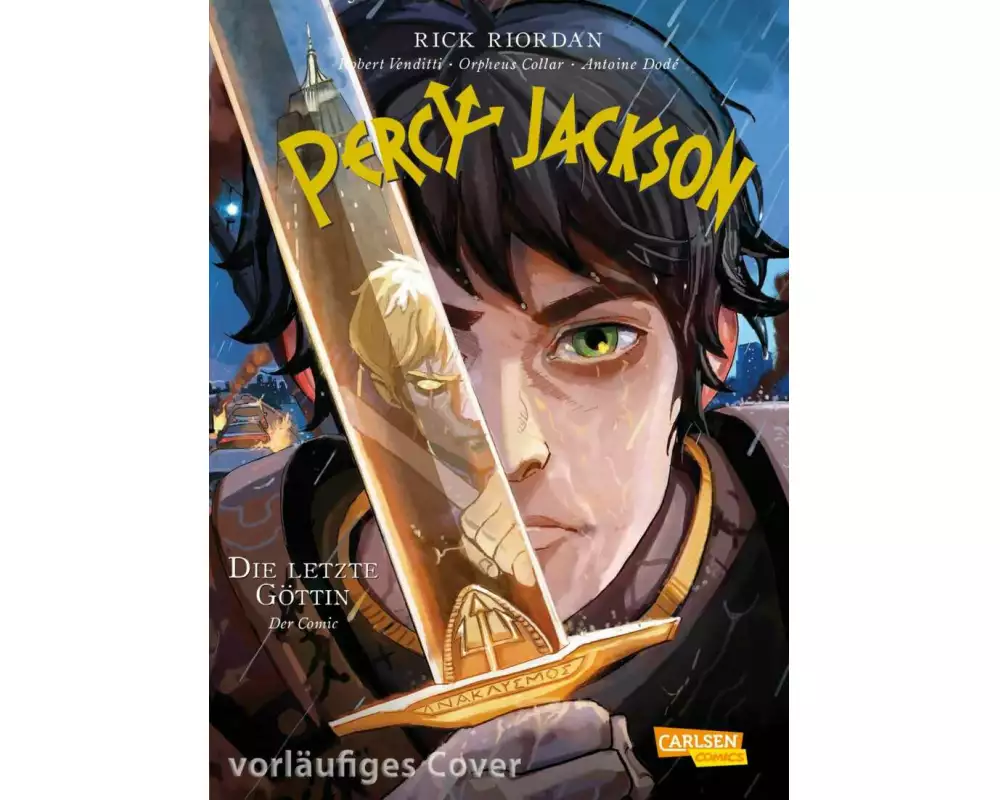 Percy Jackson (Comic) 5: Die letzte Göttin
