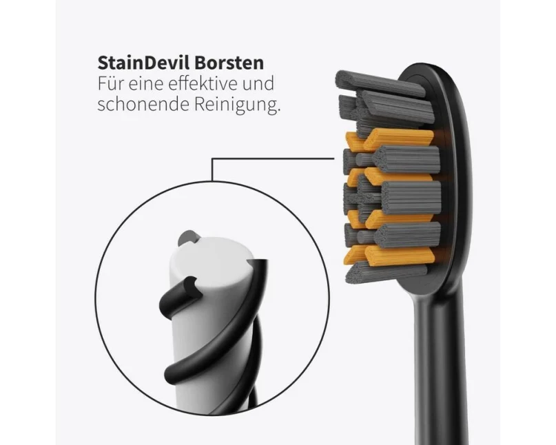 Zahnheld Ersatzbürste Pro-X Clean Weiss 3 Stück