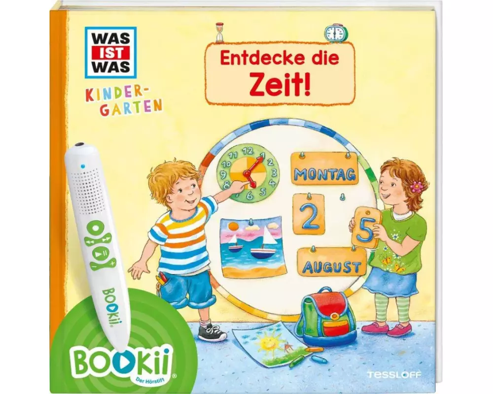 BOOKii WAS IST WAS Kindergarten Entdecke die Zeit!