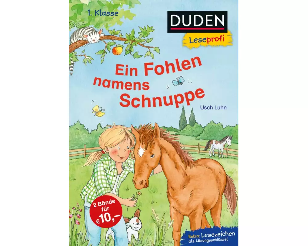 Duden Leseprofi – Ein Fohlen namens Schnuppe, 1. Klasse | Leseprofis – EIN FOHLEN NAMENS SCHNUPPE, 1. Klasse