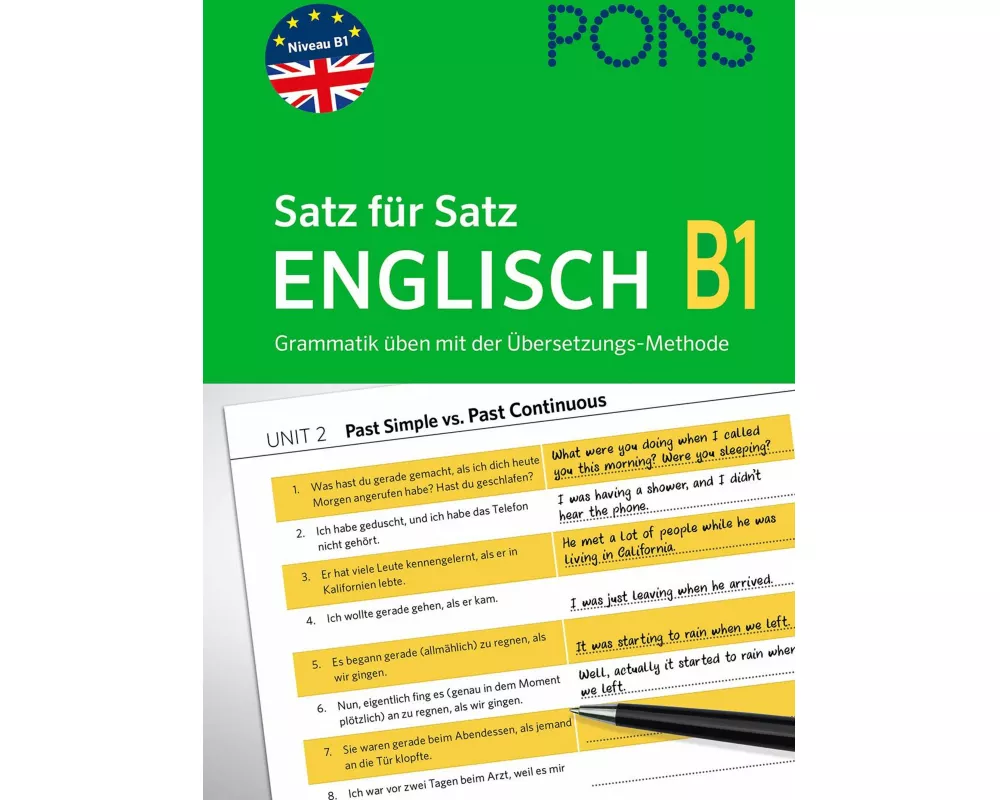 PONS Satz für Satz Englisch Grammatik B1