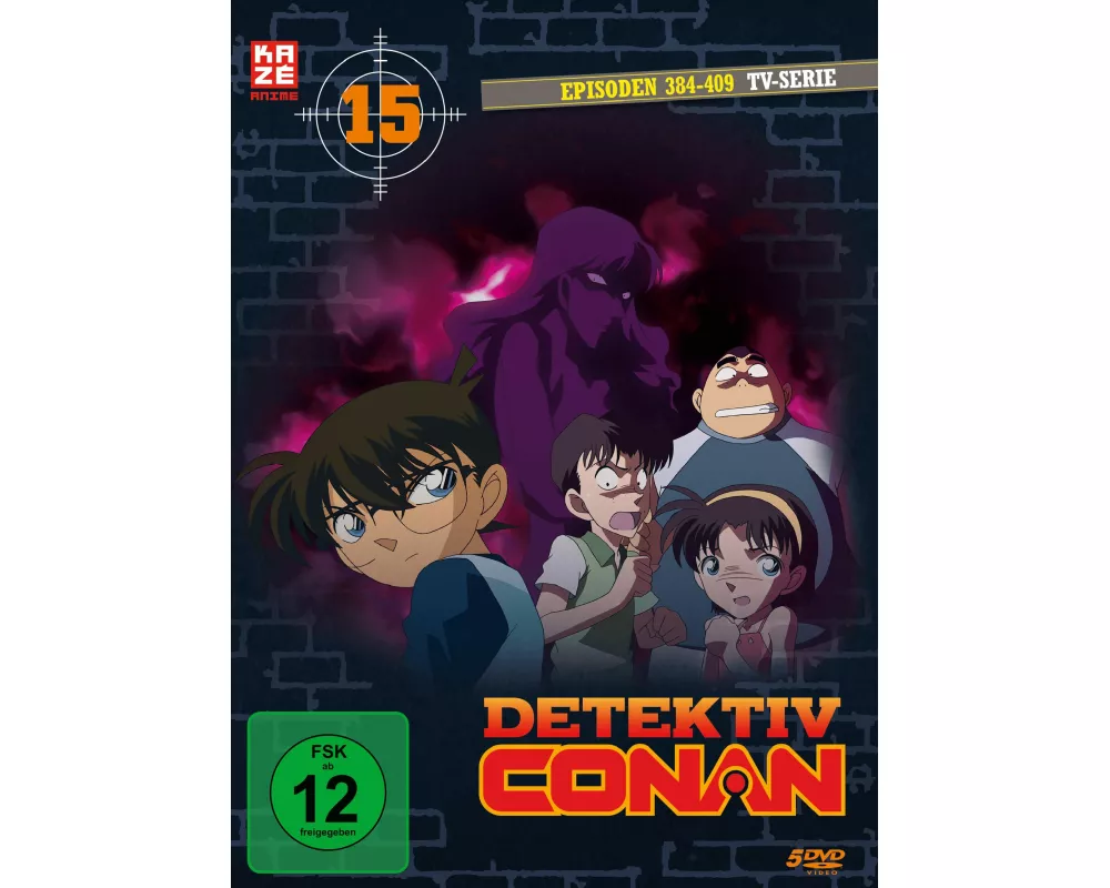 Detektiv Conan - TV-Serie - DVD Box 15 (Episoden 384-409) (5 DVDs)