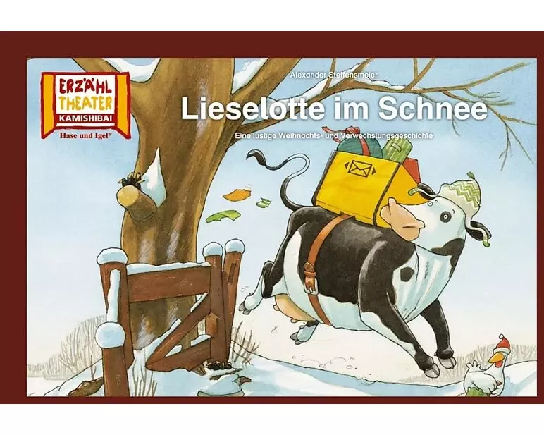 Lieselotte im Schnee / Kamishibai Bildkarten