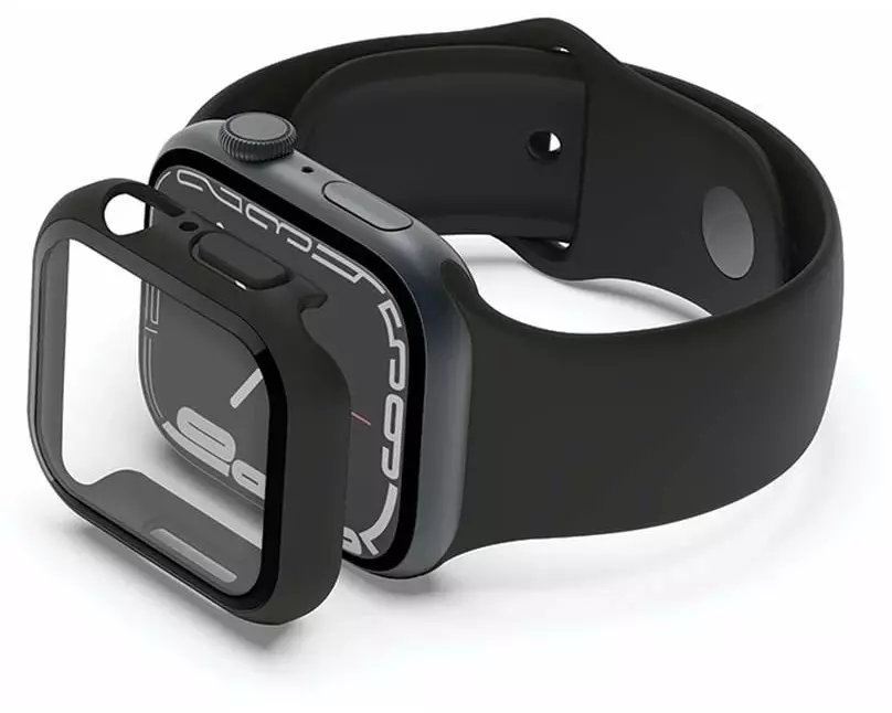 Belkin Displayschutz TemperedCurve 2-in1 Apple Watch 7 Schwarz