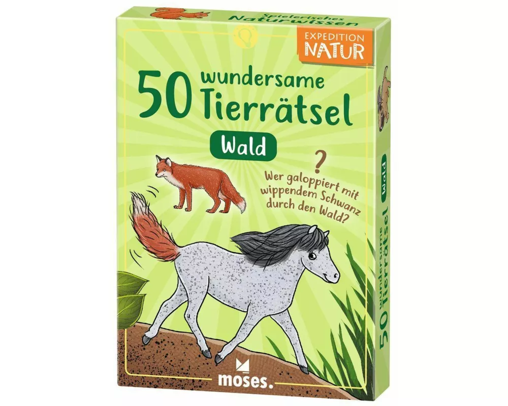 Exp Natur 50 wundersame Tierrätsel - Wald