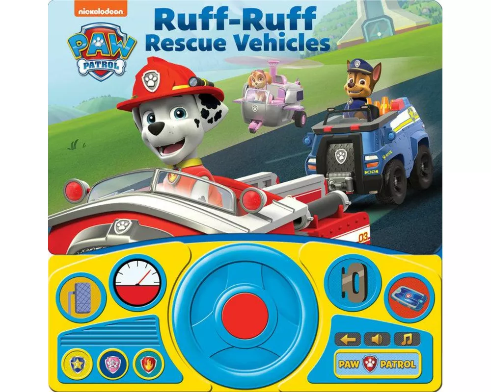 Nickelodeon PAW Patrol: Ruff-Ruff Rescue Vehicles Sound Book