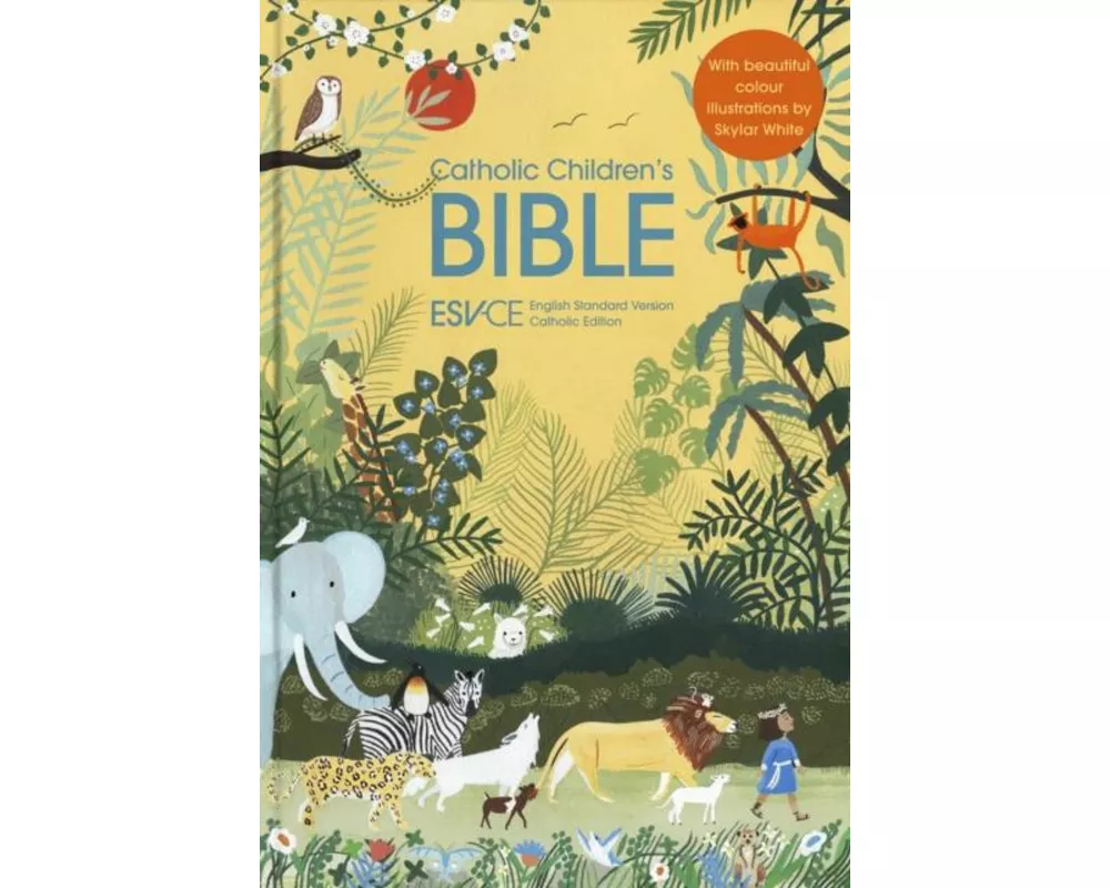 ESV-CE Catholic Children's Bible, Full Colour Illustrations, British Liturgical Bible, ESV-CE, Hardback, Standard size