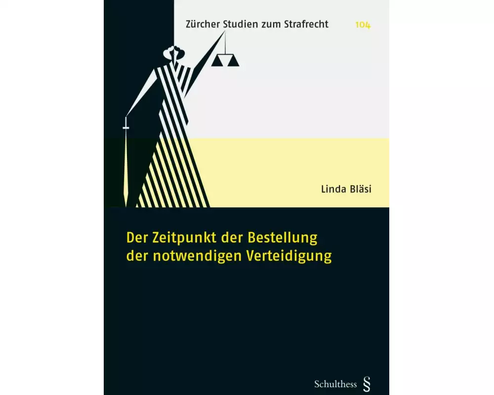 Der Zeitpunkt der Bestellung der notwendigen Verteidigung