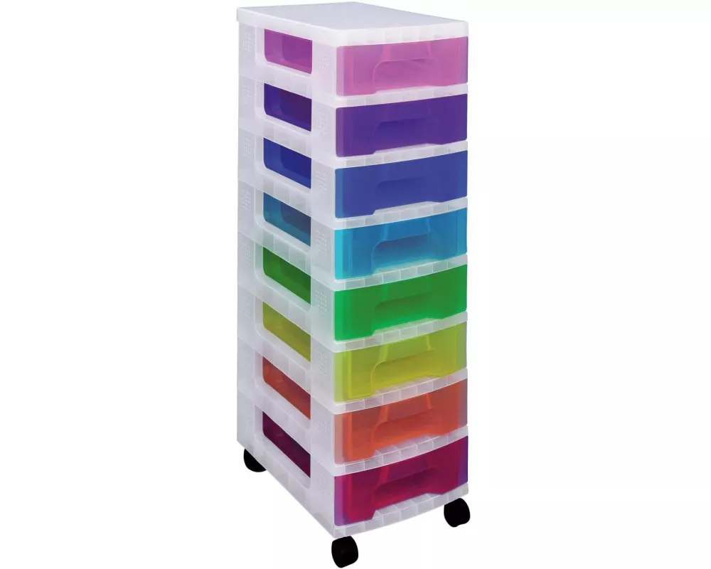 Really Useful Box Aufbewahrungsbox 8 x 7 Liter Mehrfarbig