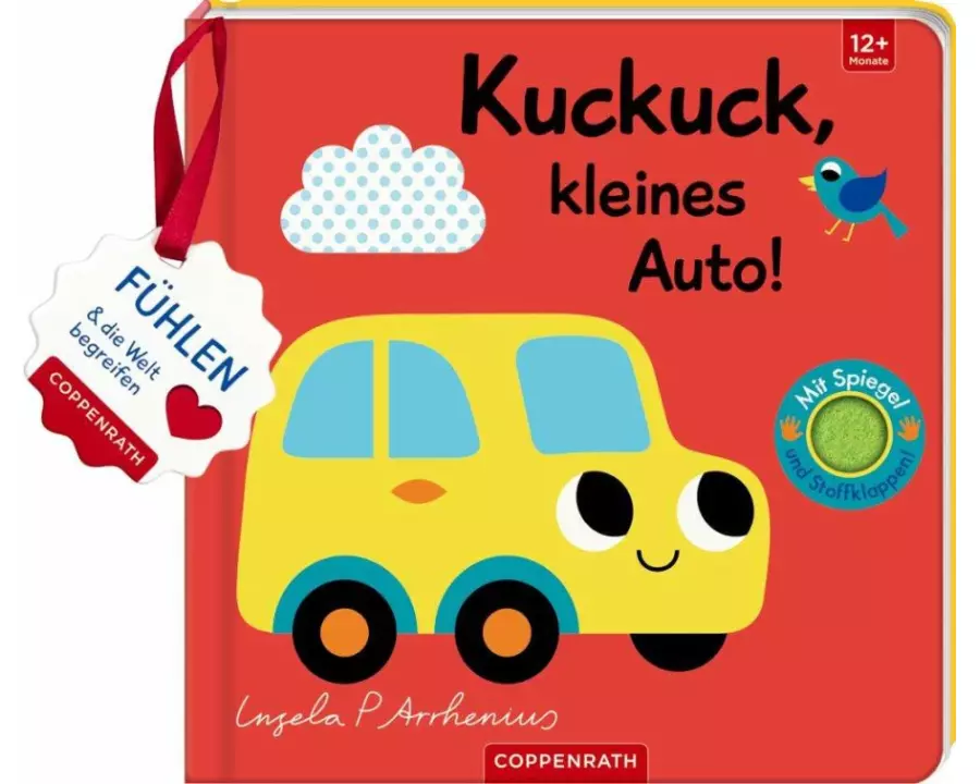 Mein Filz-Fühlbuch: Kuckuck, kleines Auto!