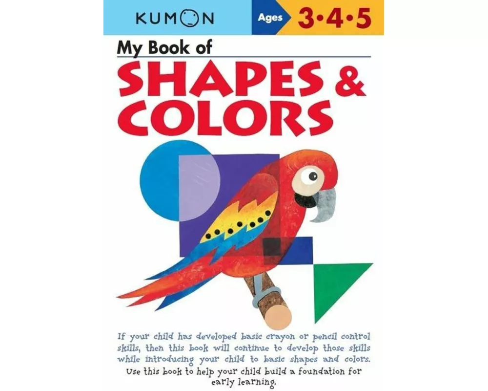 Kumon My Book of Shapes & Colors