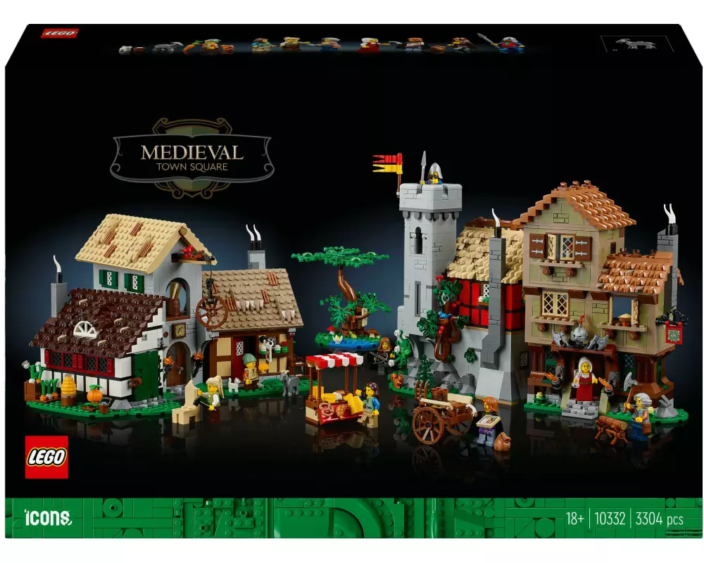 LEGO® Icons Mittelalterlicher Stadtplatz 10332