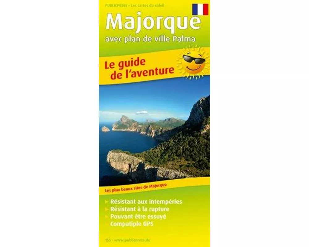 Majorque avec plan de ville Palma