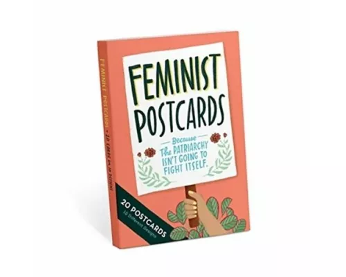 Feminist Postcard Book, 20 Postcards (2 Each 10 Styles)