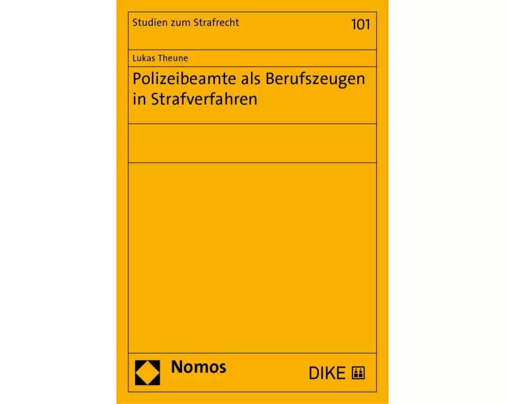 Polizeibeamte als Berufungszeugen in Strafverfahren