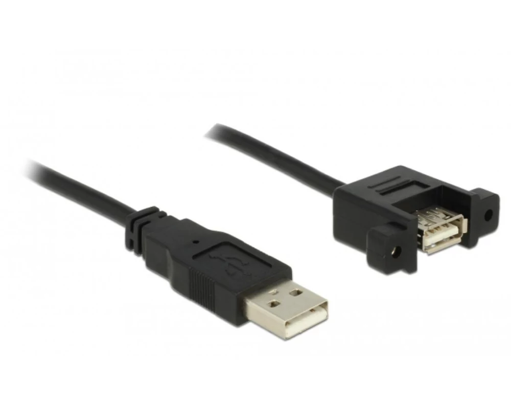 Delock USB 2.0-Einbaukabel USB-A - USB-A 0.25 m