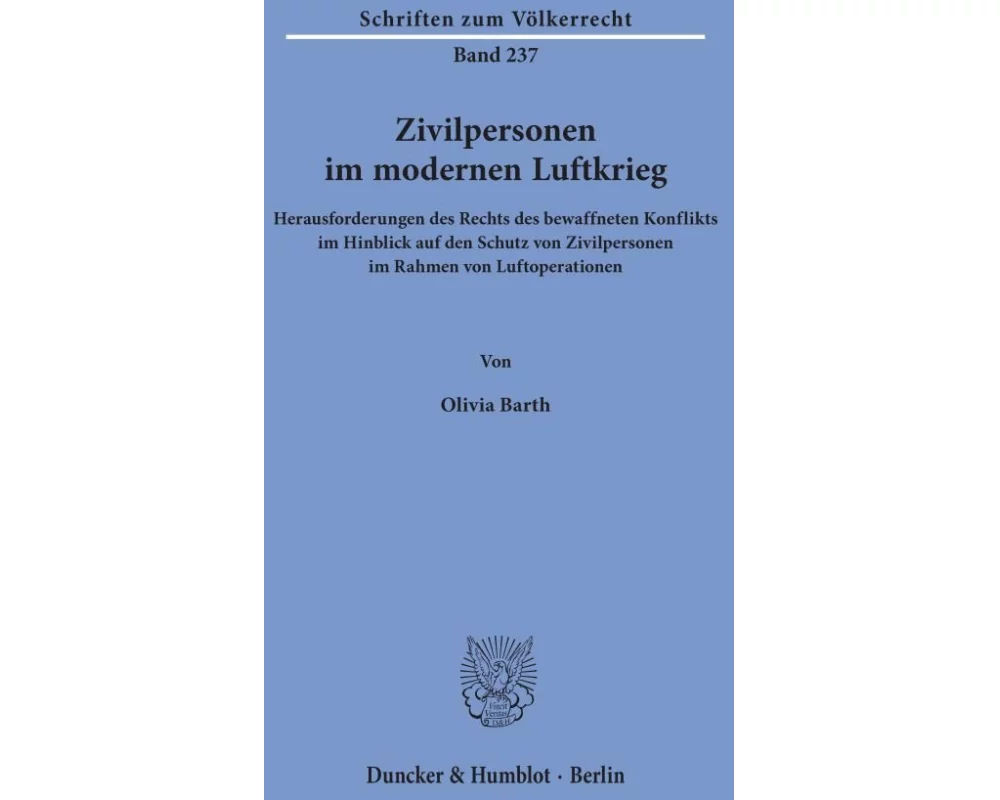 Zivilpersonen im modernen Luftkrieg