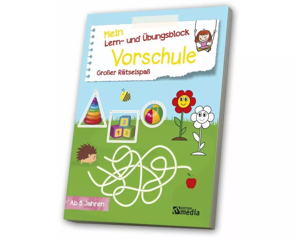 Mein Lern- & Übungsblock<BR>Vorschule: Großer Rätselspaß