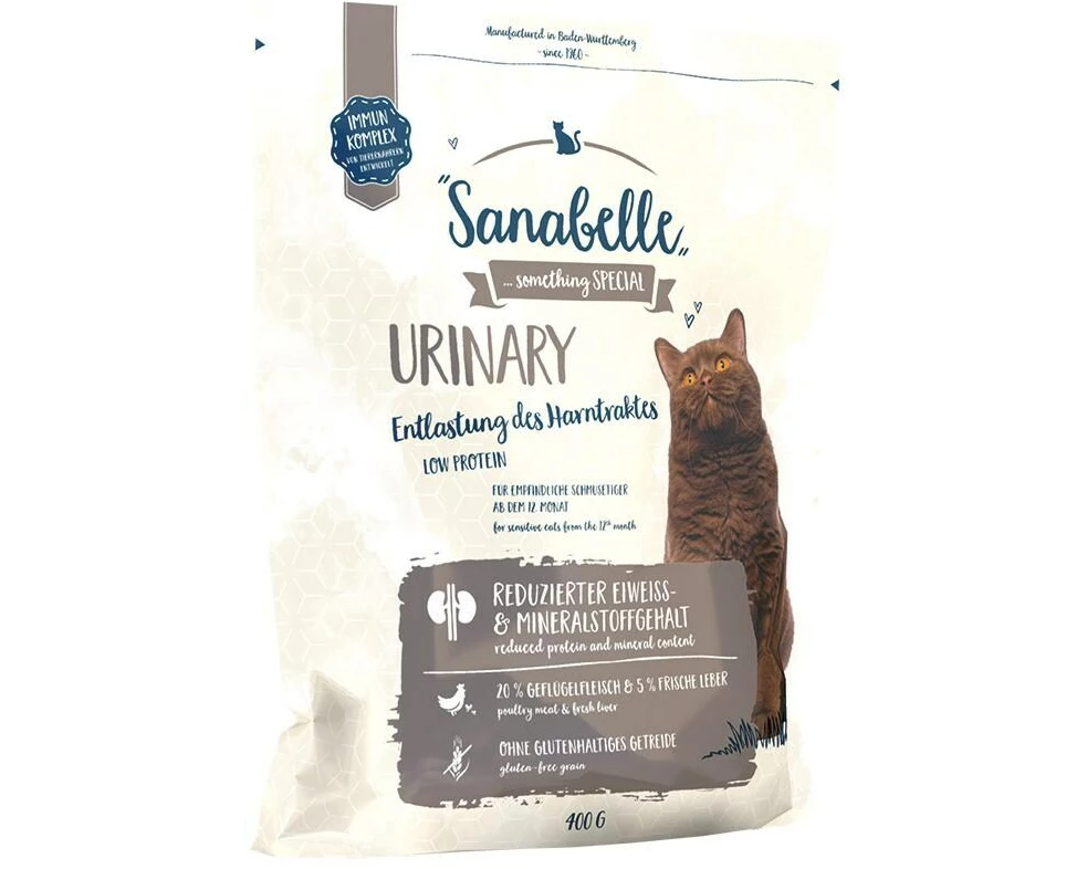 Sanabelle Trockenfutter Urinary Geflügel, 0.4 kg