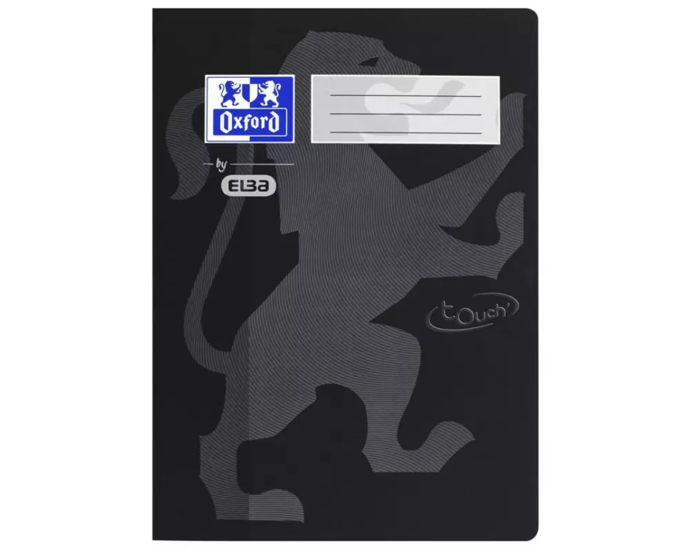 Oxford Schnellhefter Soft Touch Schwarz