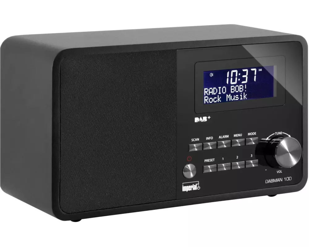 Imperial DAB+ Radio Dabman 100 Schwarz