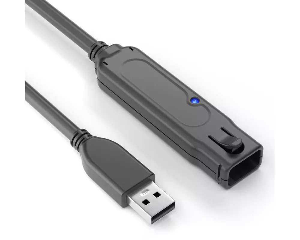 PureLink USB 3.0-Verlängerungskabel DS3100 aktiv USB-A - USB-A 15 m