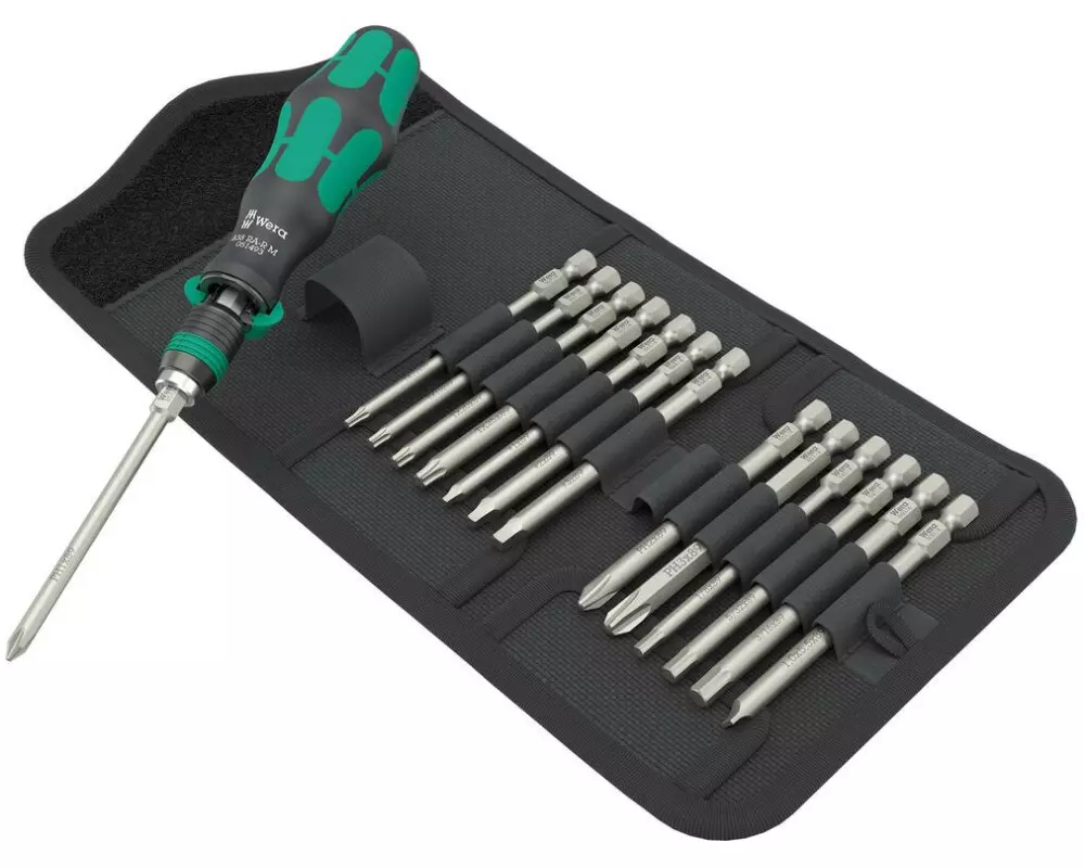 Wera Ratschen-Set Kraftform Kompakt 838 RA-R M Imperial Set 1