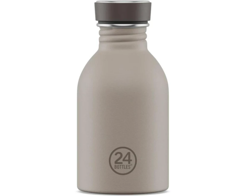 24Bottles Urban Bottle Linen 250 ml, Braun