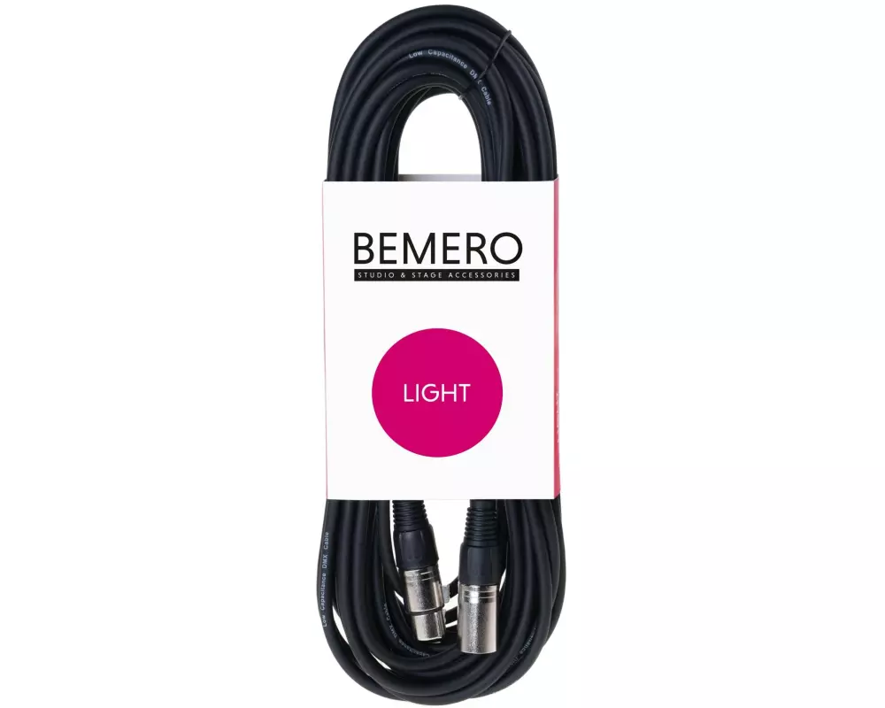 Bemero DMX-Kabel 3-Pol 20 m