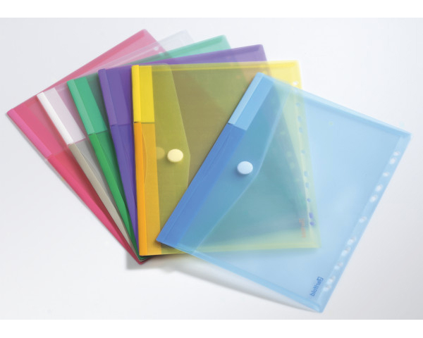 TARIFOLD Dokumententasche A4 6510229 assortiert 12 Stück