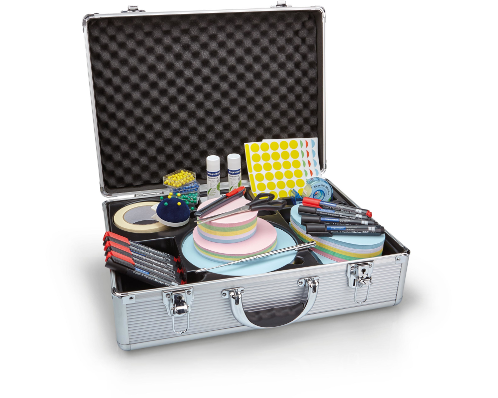 MAGNETOPLAN Moderationskoffer Kompakt 1111511 Aluminium