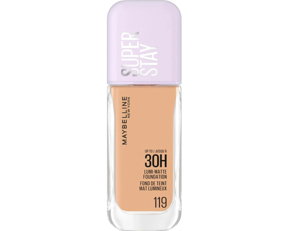 Maybelline Super Stay Lumi Matte Foundation 119 Nude