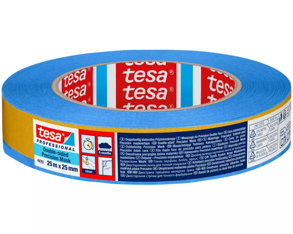 tesa Malerkrepp 4470 Doppelseitiges Krepp