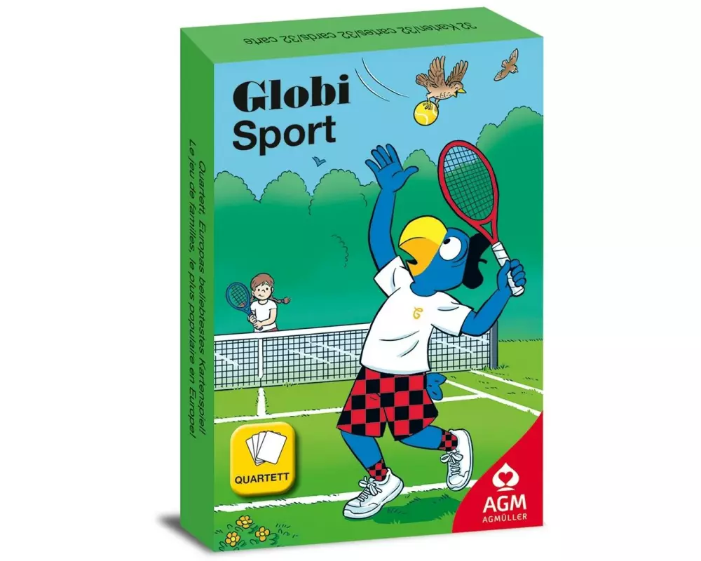 AGM Kinderspiel Globi Sport Quartett