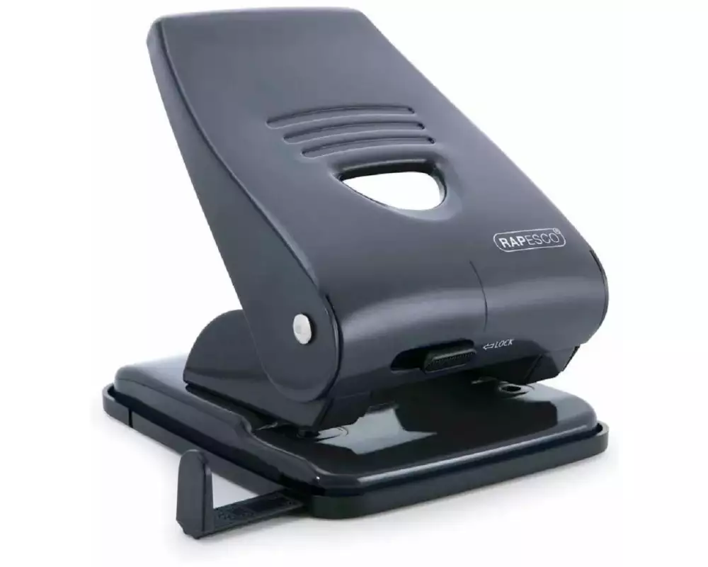 Rapesco Locher 835 40 Seiten, Schwarz