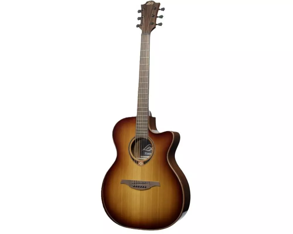 LAG Guitars Tramontane T118ABCE-BRS