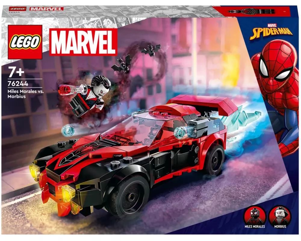 LEGO® Marvel Miles Morales vs. Morbius 76244